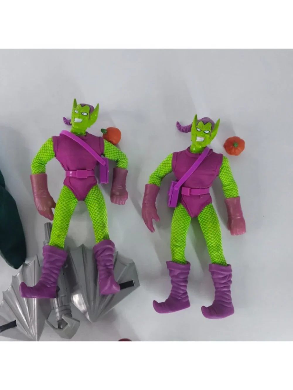 ToyBiz Famous Covers Action Figure Lot Iron Man Green Goblin Spider-Man Dr Doom